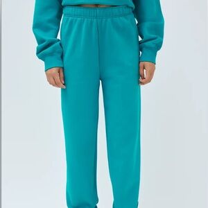 TNA teal joggers  - Vibrant Teal
